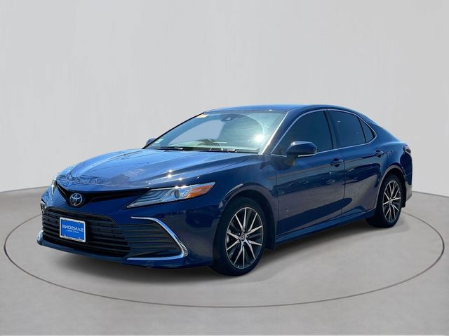 Blue 2023 Toyota Camry XLE AWD Sedan All-Wheel Drive 8-Speed Automatic