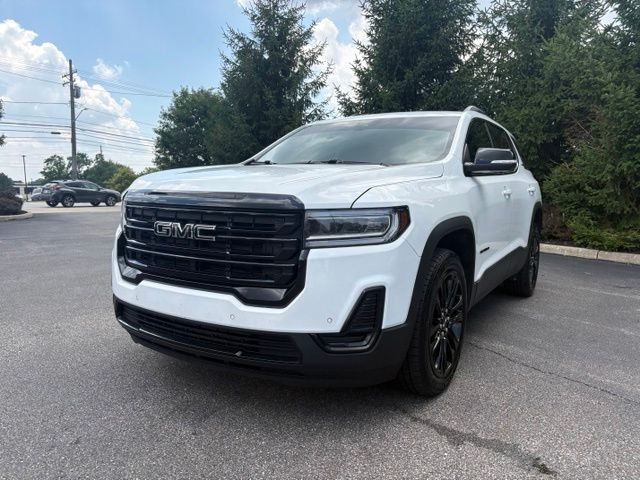 Summit White 2021 GMC Acadia SUV / Crossover Front-Wheel Drive 9-Speed Automatic