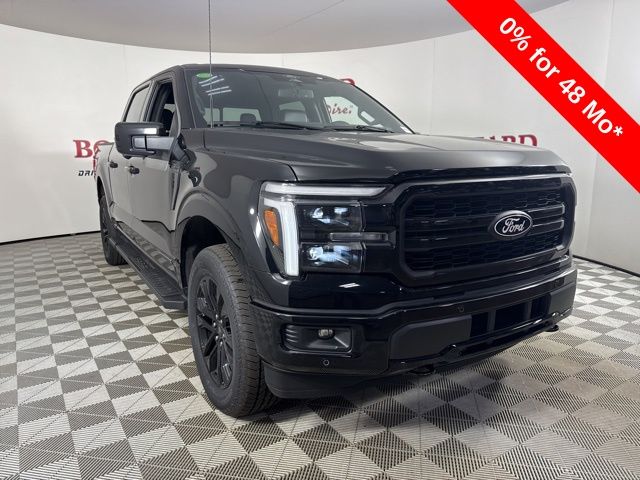 2025 Agate Black Metallic Ford F-150 Lariat Truck