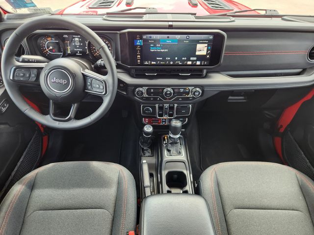 2025 Jeep Wrangler Rubicon Red at Bayshore Chrysler Jeep Dodge Ram