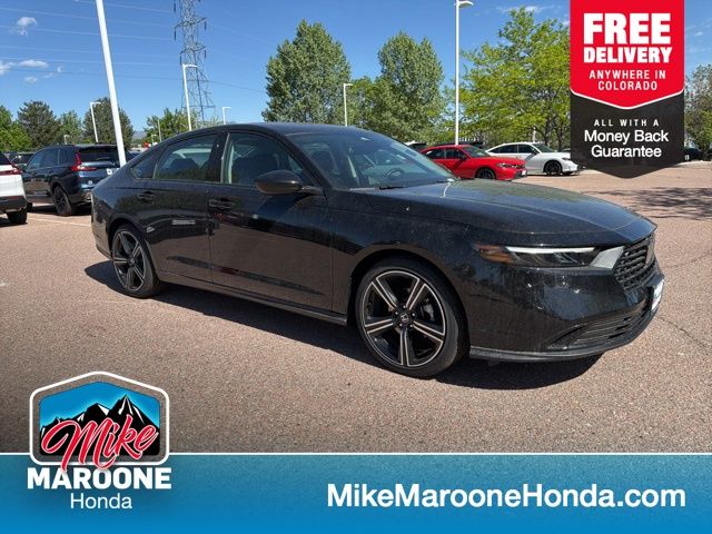 Crystal Black Pearl 2026 Honda Accord SE FWD Sedan Front-Wheel Drive Continuously Variable Transmission