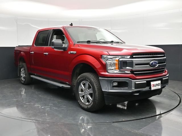 Ruby Red Metallic 2019 Ford F-150 XLT SuperCrew 4WD Pickup Truck Four-Wheel Drive Automatic