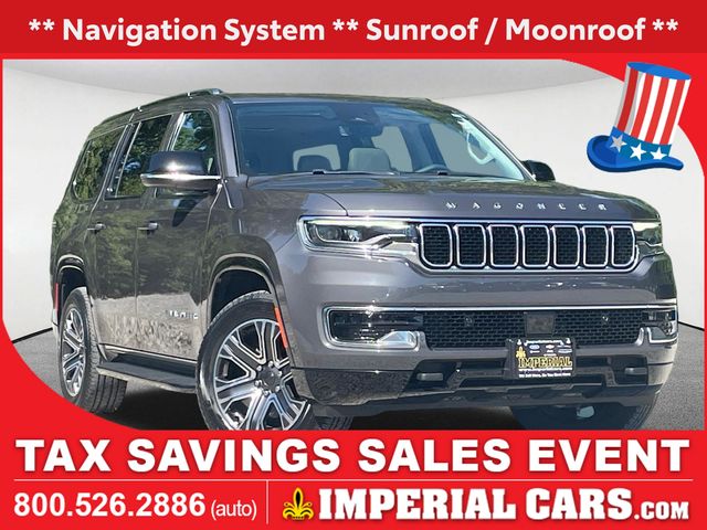 Baltic Gray Metallic Clearcoat 2023 Jeep Wagoneer SUV / Crossover Four-Wheel Drive 8-Speed Automatic