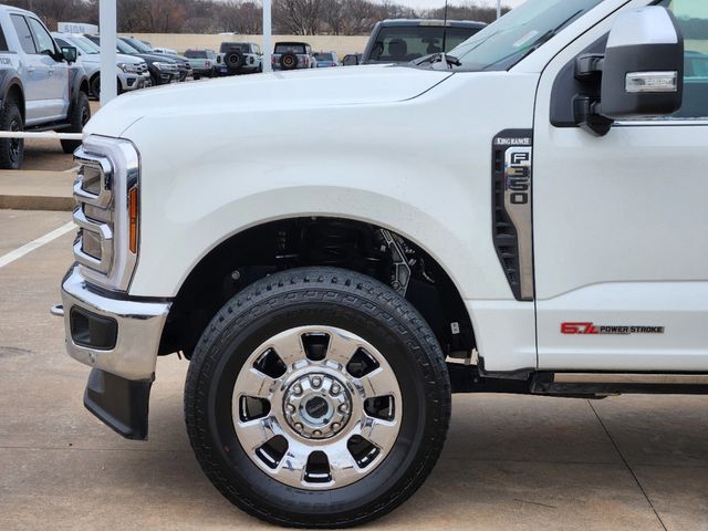 2024 Star White Metallic Tri-Coat Ford Super Duty F-350 SRW King Ranch 4X4 Truck