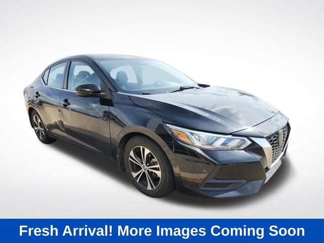 Super Black 2021 Nissan Sentra Sedan Front-Wheel Drive Continuously Variable Transmission