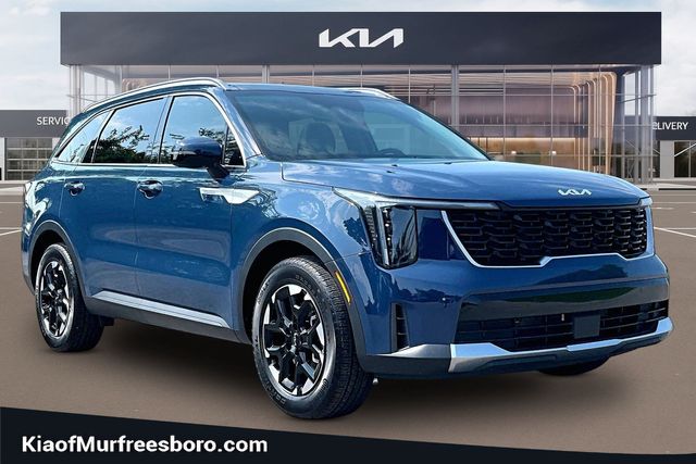 Midnight Lake Blue 2025 Kia Sorento SUV / Crossover Front-Wheel Drive 8-Speed Automatic