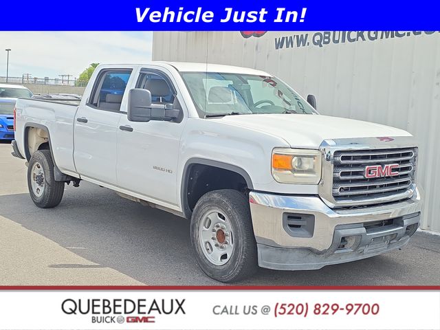 Summit White 2015 GMC Sierra 2500HD Pickup Truck 4X2 6-Speed Automatic Overdrive