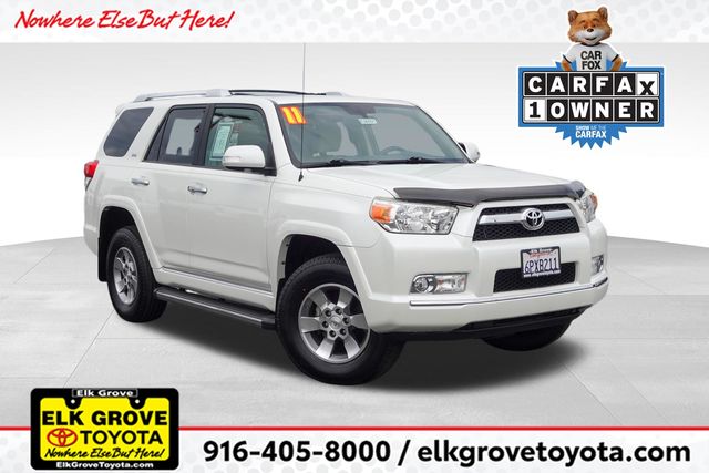 White (Blizzard Pearl) 2011 Toyota 4Runner SUV / Crossover Four-Wheel Drive 5-Speed Automatic Overdrive