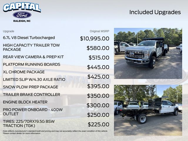 New 2026 White Ford 12FT DUMP/NO SIDES image 3