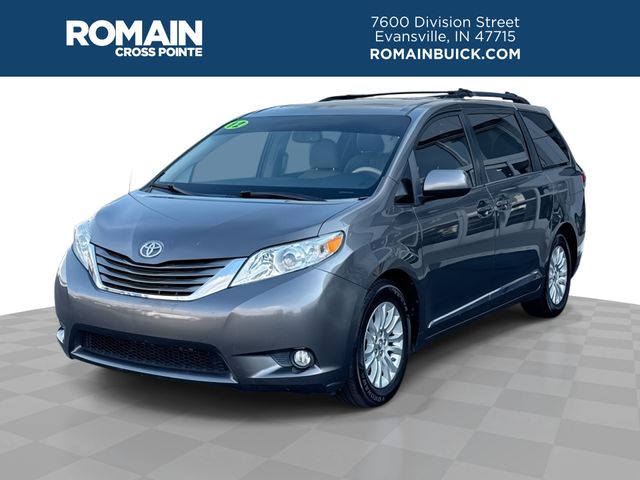 Gray 2012 Toyota Sienna Minivan Front-Wheel Drive 6-Speed Automatic Overdrive