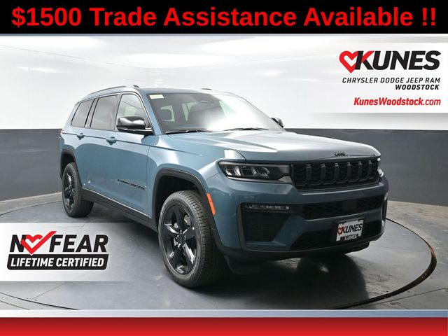 Gray (Steel Blue) 2026 Jeep Grand Cherokee L SUV / Crossover Four-Wheel Drive 8-Speed Automatic