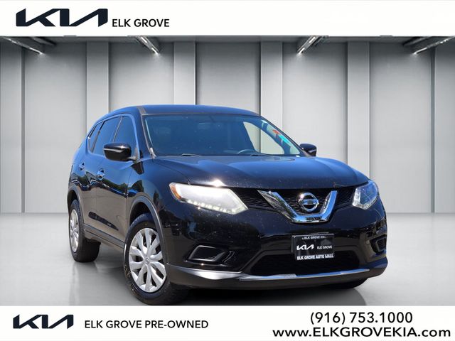 Super Black 2015 Nissan Rogue SUV / Crossover Front-Wheel Drive Continuously Variable Transmission