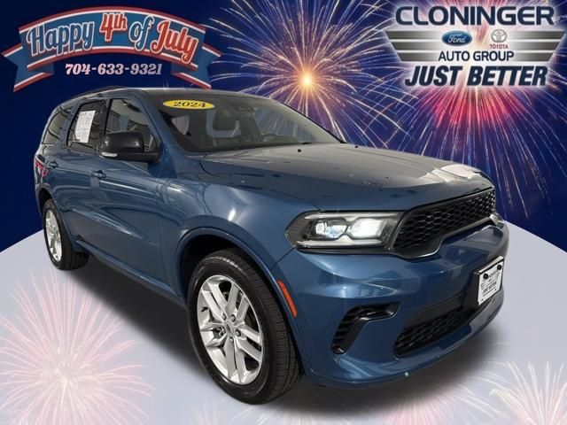 Blue (Frostbite Pearlcoat) 2024 Dodge Durango SUV / Crossover All-Wheel Drive 8-Speed Automatic