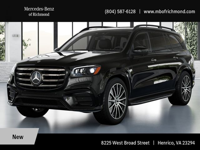 Obsidian Black Metallic 2026 Mercedes-Benz GLS SUV / Crossover All-Wheel Drive 9-Speed Automatic
