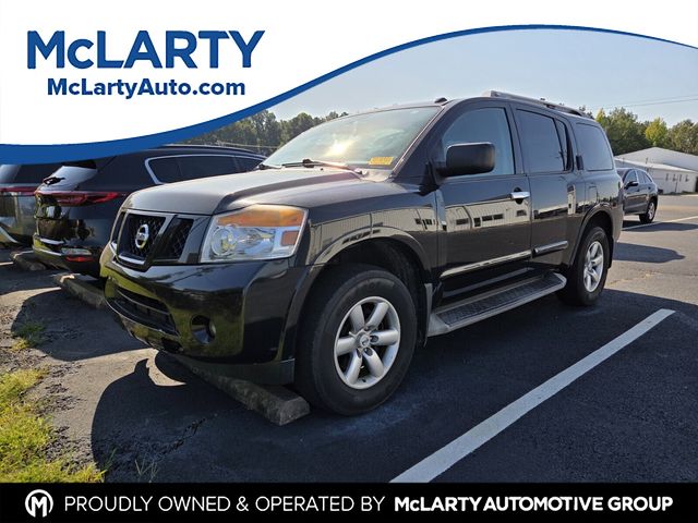 Galaxy Black 2014 Nissan Armada SUV / Crossover Four-Wheel Drive 5-Speed Automatic Overdrive