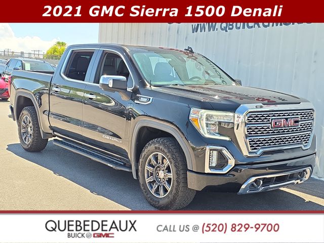 Onyx Black 2021 GMC Sierra 1500 Pickup Truck Four-Wheel Drive Automatic