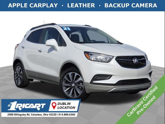 White Frost Tricoat 2021 Buick Encore Preferred FWD SUV / Crossover Front-Wheel Drive 6-Speed Automatic Overdrive