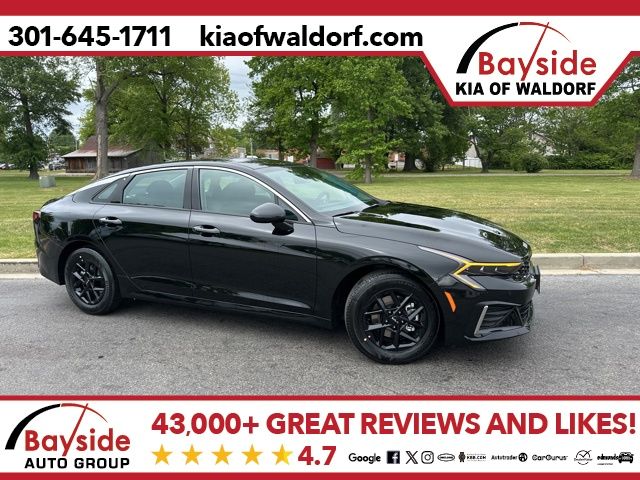 Aurora Black Pearl 2026 Kia K5 LXS FWD Sedan Front-Wheel Drive 8-Speed Automatic