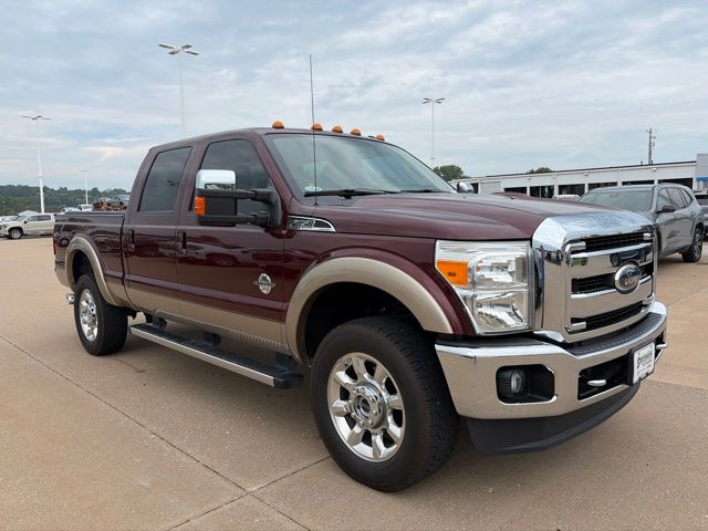 Burnt Orange 2011 Ford F-350 Super Duty Pickup Truck Four-Wheel Drive 6-Speed Automatic Overdrive