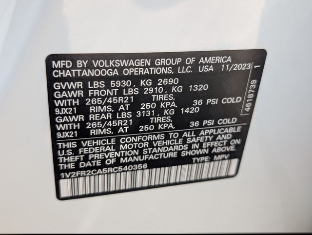 2024 Volkswagen Atlas 2.0T SEL Premium R-Line  at Don McGill Toyota