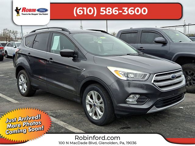 Gray (Magnetic) 2018 Ford Escape SEL AWD SUV / Crossover All-Wheel Drive 6-Speed Automatic