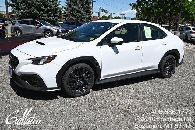 Ceramic White 2024 Subaru WRX Sedan All-Wheel Drive 6-Speed Manual