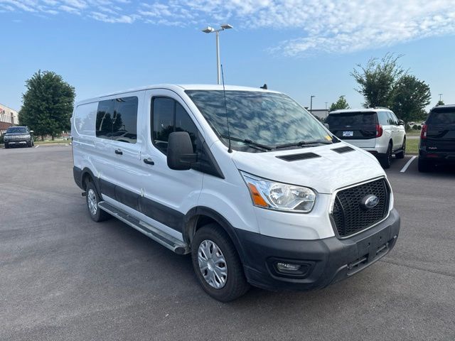 Oxford White 2022 Ford Transit Cargo Van Rear-Wheel Drive