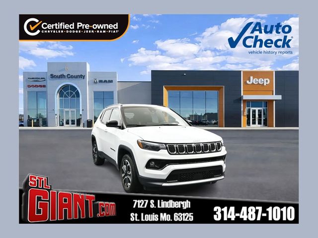 Bright White Clearcoat 2023 Jeep Compass SUV / Crossover Four-Wheel Drive 8-Speed Automatic