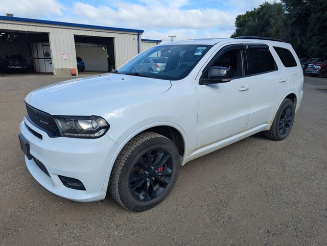 2019 White Knuckle Clearcoat Dodge Durango GT Plus AWD SUV