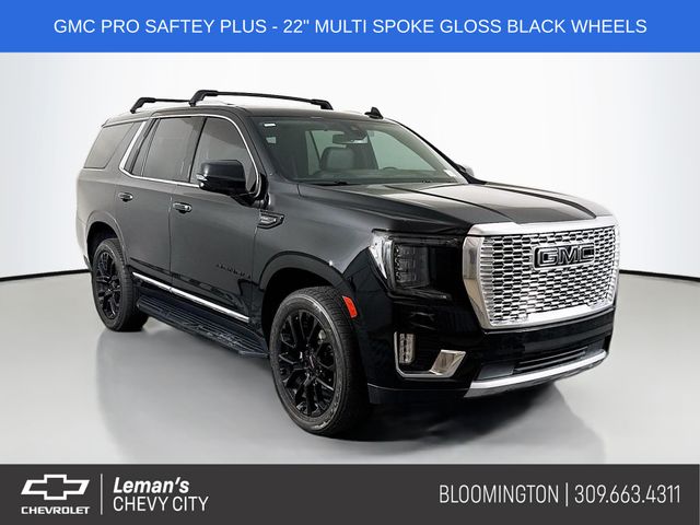Onyx Black 2022 GMC Yukon Denali 4WD SUV / Crossover Four-Wheel Drive
