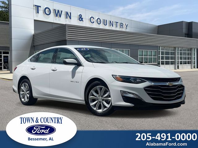 Summit White 2025 Chevrolet Malibu Sedan Front-Wheel Drive Continuously Variable Transmission