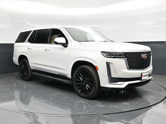 White 2021 Cadillac Escalade Premium Luxury 4WD SUV / Crossover Four-Wheel Drive Automatic