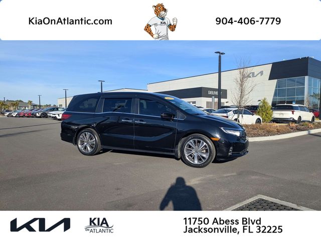 Crystal Black Pearl 2022 Honda Odyssey EX-L FWD Minivan Front-Wheel Drive Automatic