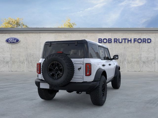2026 Ford Bronco Badlands White at Bob Ruth Ford
