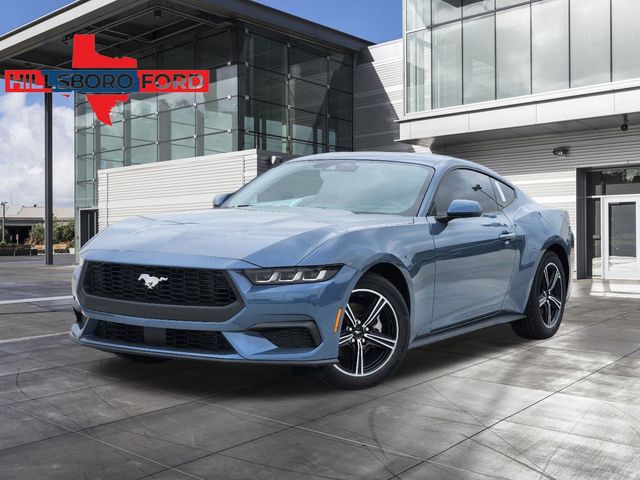 2025 Vapor Blue Metallic Ford Mustang EcoBoost RWD Coupe