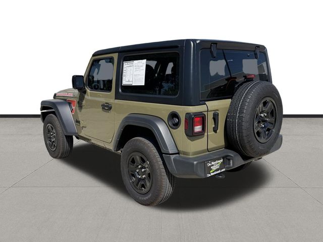 2025 Jeep Wrangler Sport Green at River Oaks CDJR