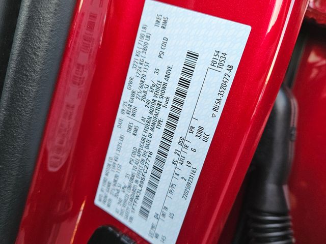 New 2025 Red Ford XLT image 17