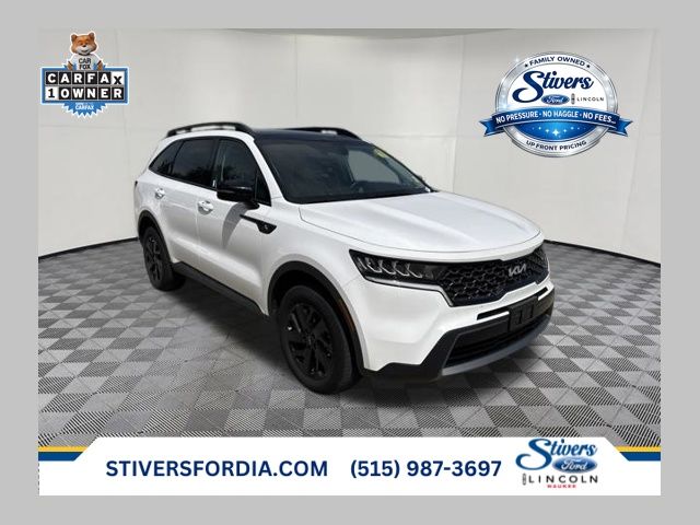 Glacial White Pearl 2023 Kia Sorento SUV / Crossover All-Wheel Drive 8-Speed Automatic