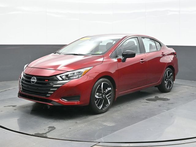 Red (Scarlet Ember Tintcoat) 2024 Nissan Versa Sedan Front-Wheel Drive Continuously Variable Transmission