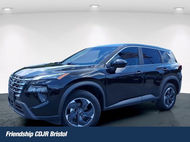 Super Black 2025 Nissan Rogue SUV / Crossover All-Wheel Drive Continuously Variable Transmission