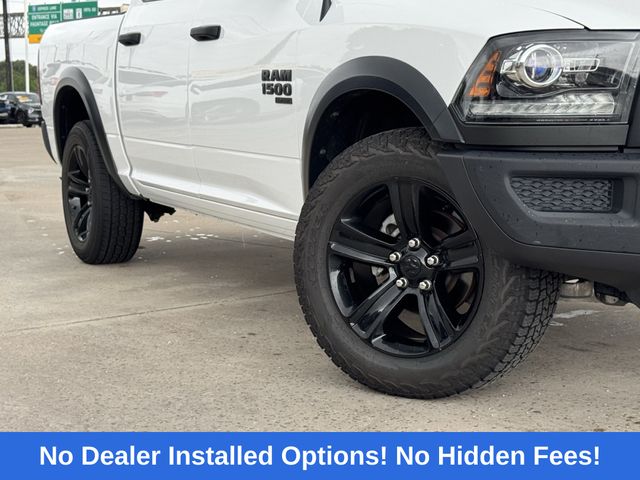 2024 Ram 1500 Classic Warlock White at Wharton Chevrolet GMC
