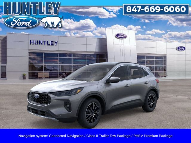Carbonized Gray Metallic 2024 Ford Escape Hybrid Plug-in SUV / Crossover Front-Wheel Drive Continuously Variable Transmission
