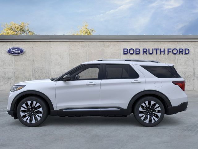 2026 Ford Explorer Platinum White at Luther Ford