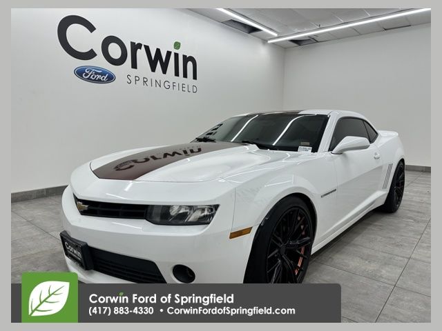 Summit White 2015 Chevrolet Camaro 1LT Coupe RWD Coupe Rear-Wheel Drive 6-Speed Automatic