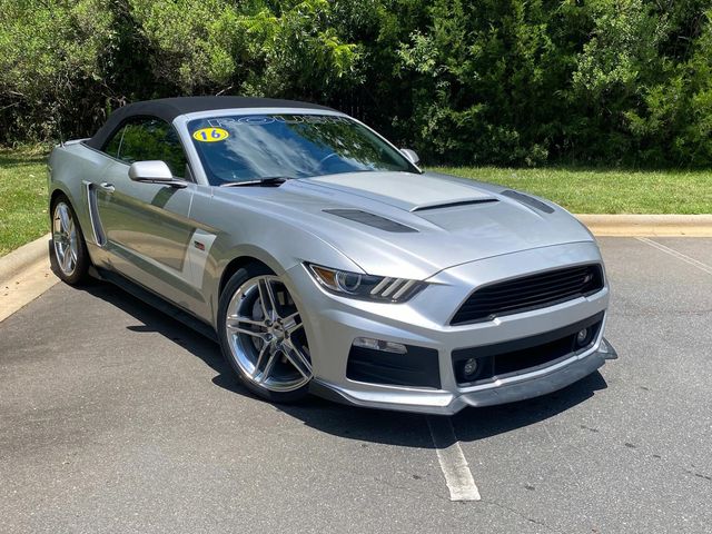 Ingot Silver Metallic 2016 Ford Mustang Convertible Rear-Wheel Drive 6-Speed Automatic
