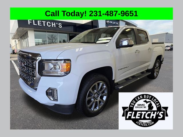 Summit White 2022 GMC Canyon Pickup Truck Four-Wheel Drive 8-Speed Automatic