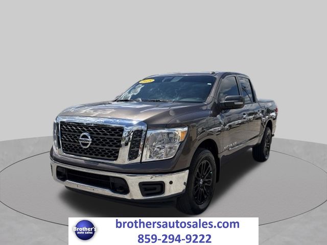 Java Metallic 2018 Nissan Titan Pickup Truck Four-Wheel Drive 7-Speed Automatic