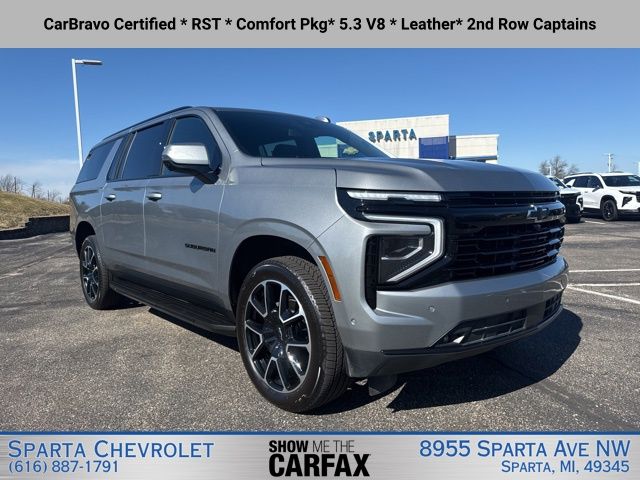 Sterling Gray Metallic 2025 Chevrolet Suburban SUV / Crossover Four-Wheel Drive Automatic