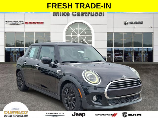 Midnight Black Metallic 2021 MINI Cooper Hatchback Front-Wheel Drive 7-Speed Automatic