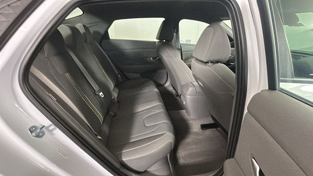 2025 Serenity White Hyundai Elantra Hybrid SEL Sport FWD Sedan